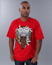 Buy Crooks Castles Castle Horsebit Medusa Tee Shirt