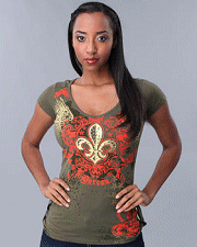 Buy Dereon Big Fleur Tee Shirt