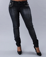 Buy Dereon Satin Deluxe Skinny Jeans